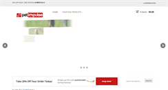 Desktop Screenshot of petimpulse.com