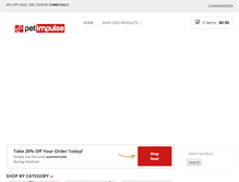 Tablet Screenshot of petimpulse.com